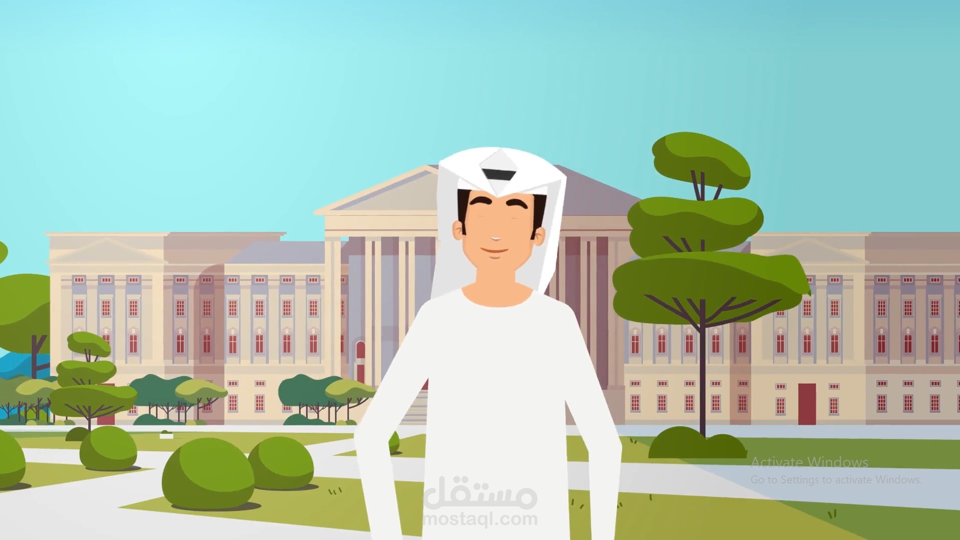 موشن جرافيك لجامعة تبوك