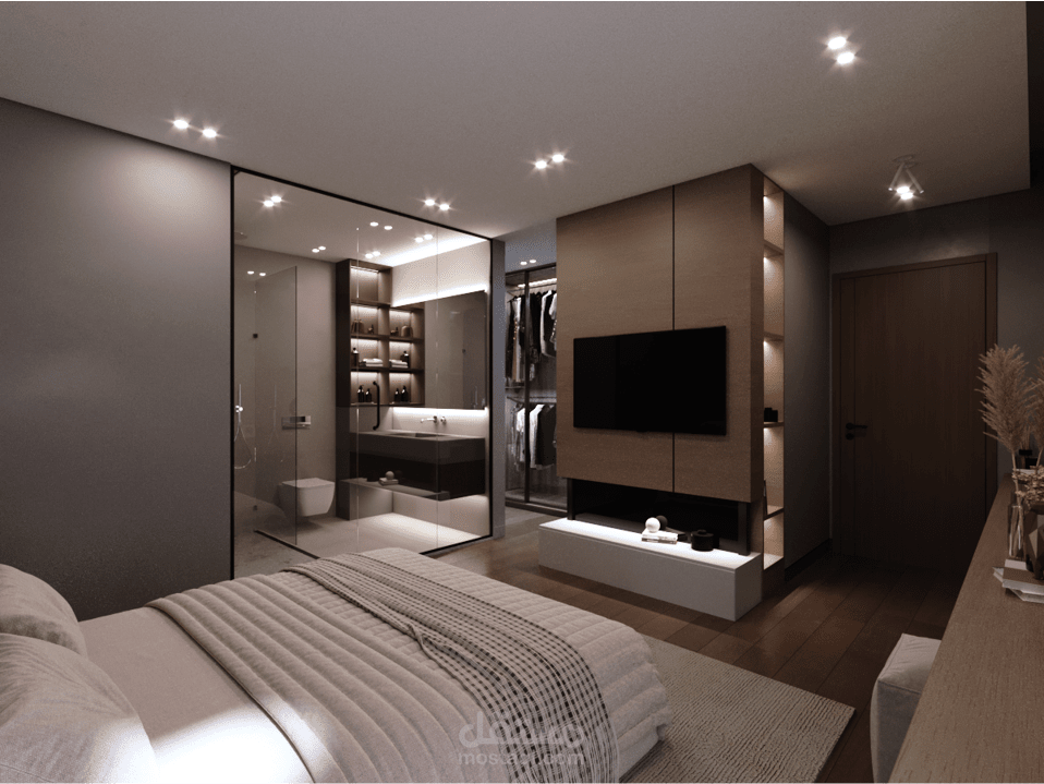 تصميم داخلي لشقة سكنية