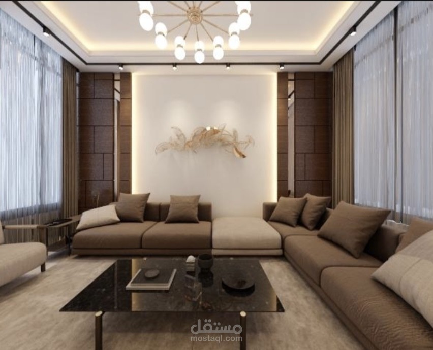 تصميم فيلا في السعودية (جدة)