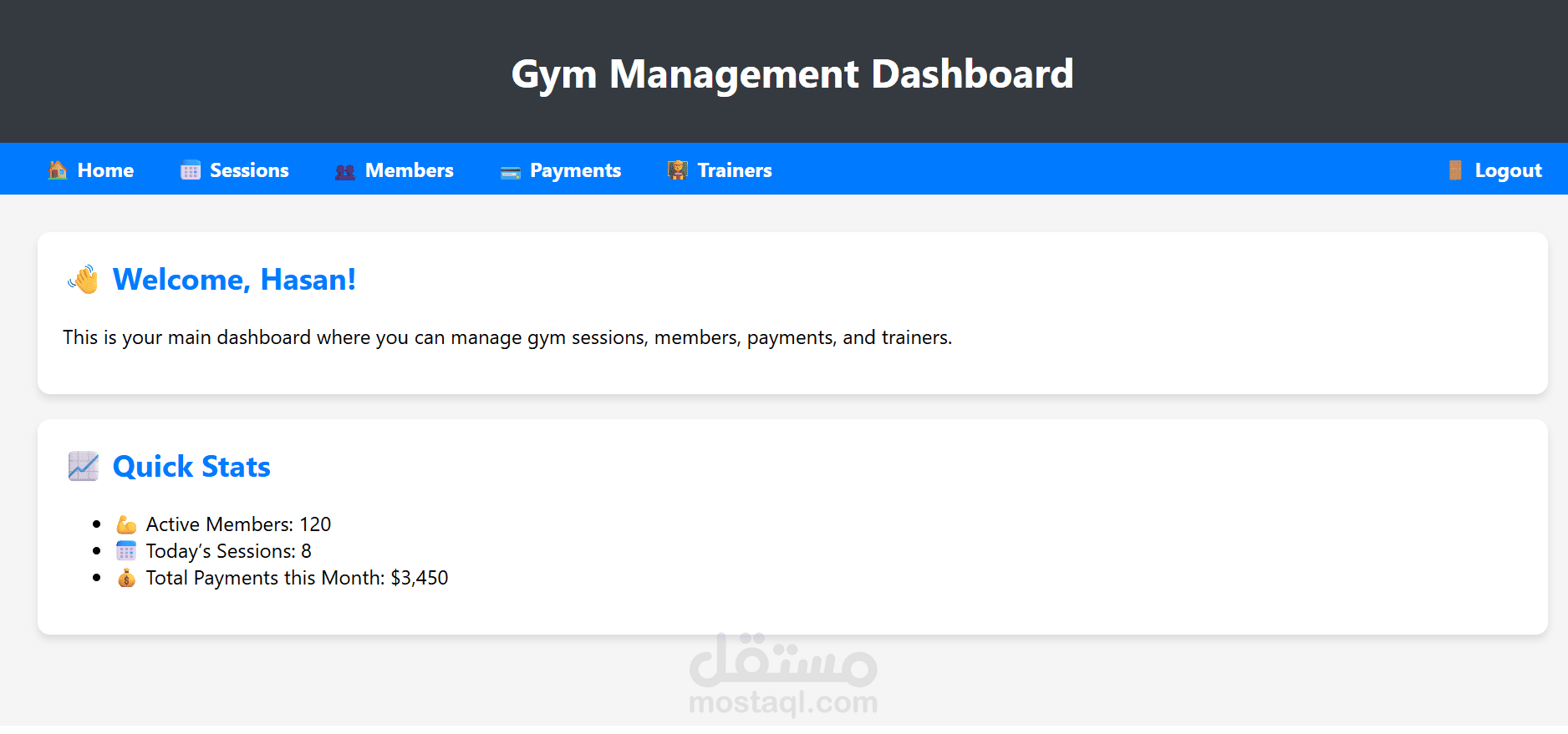 Gym System