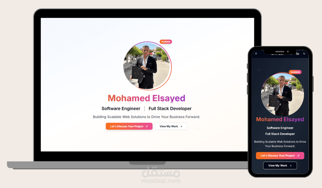 برمجة موقعك الشخصي الذكي: سرعة فائقة، لوحة تحكم سهلة، وتصميم عصري.