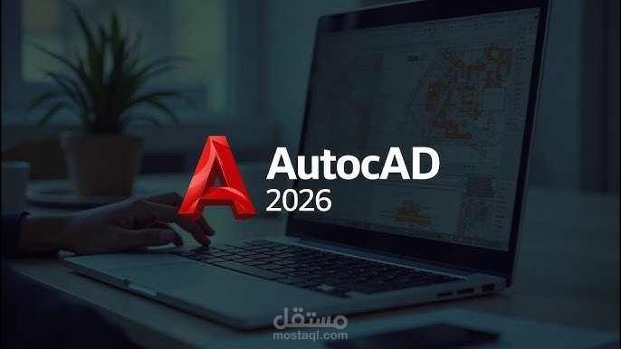 تصميم استوديو سكني (Studio) بمساحة 48 متر مربع.