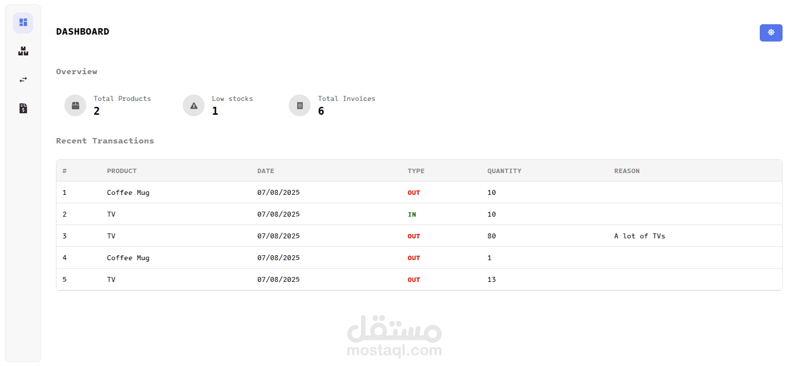 Inventory App