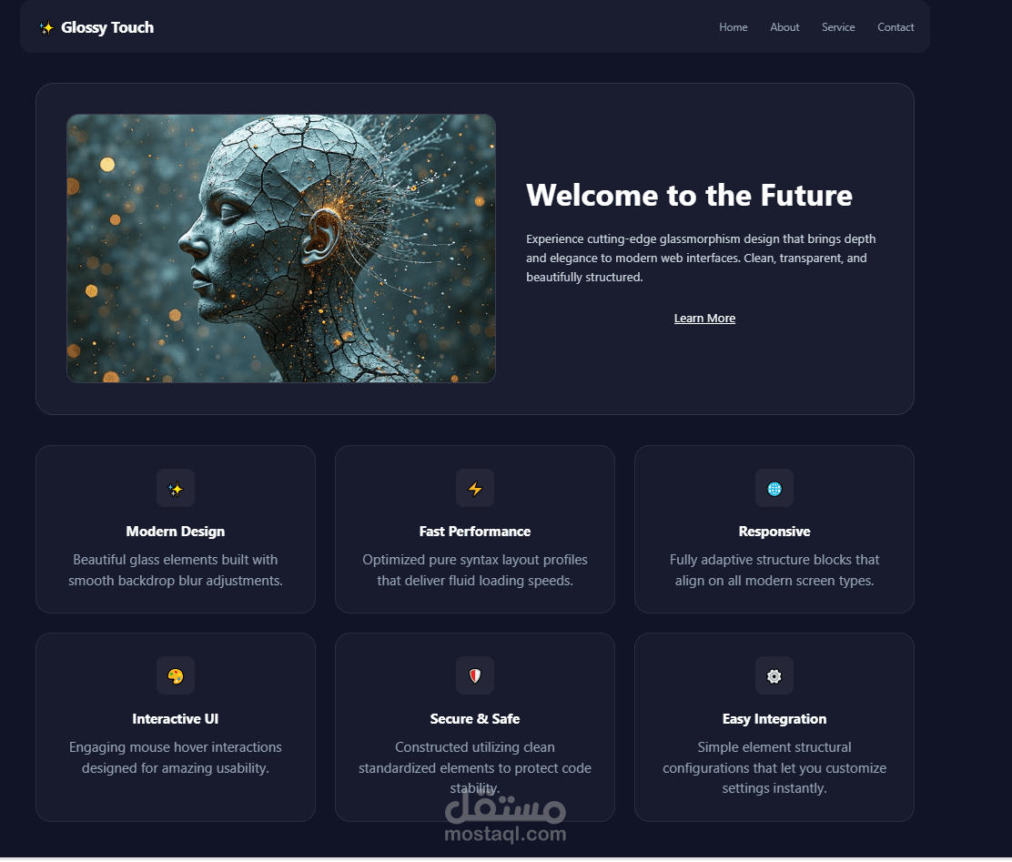 تصميم Landing Page احترافية وعصرية لزيادة التحويلات