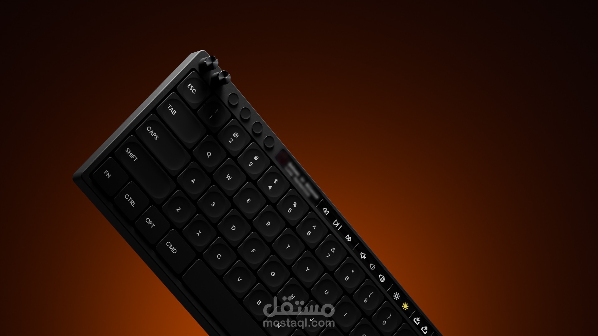 تصميم لكيبورد ميكانيكي – Modern Custom Mechanical Keyboard
