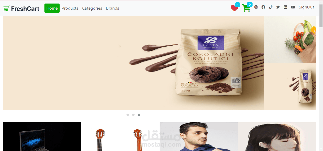 FreshCart: Ecommerce App