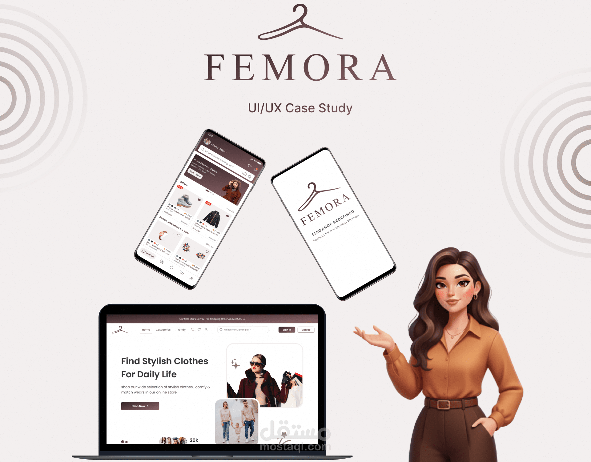 Femora -Fasion App & Website