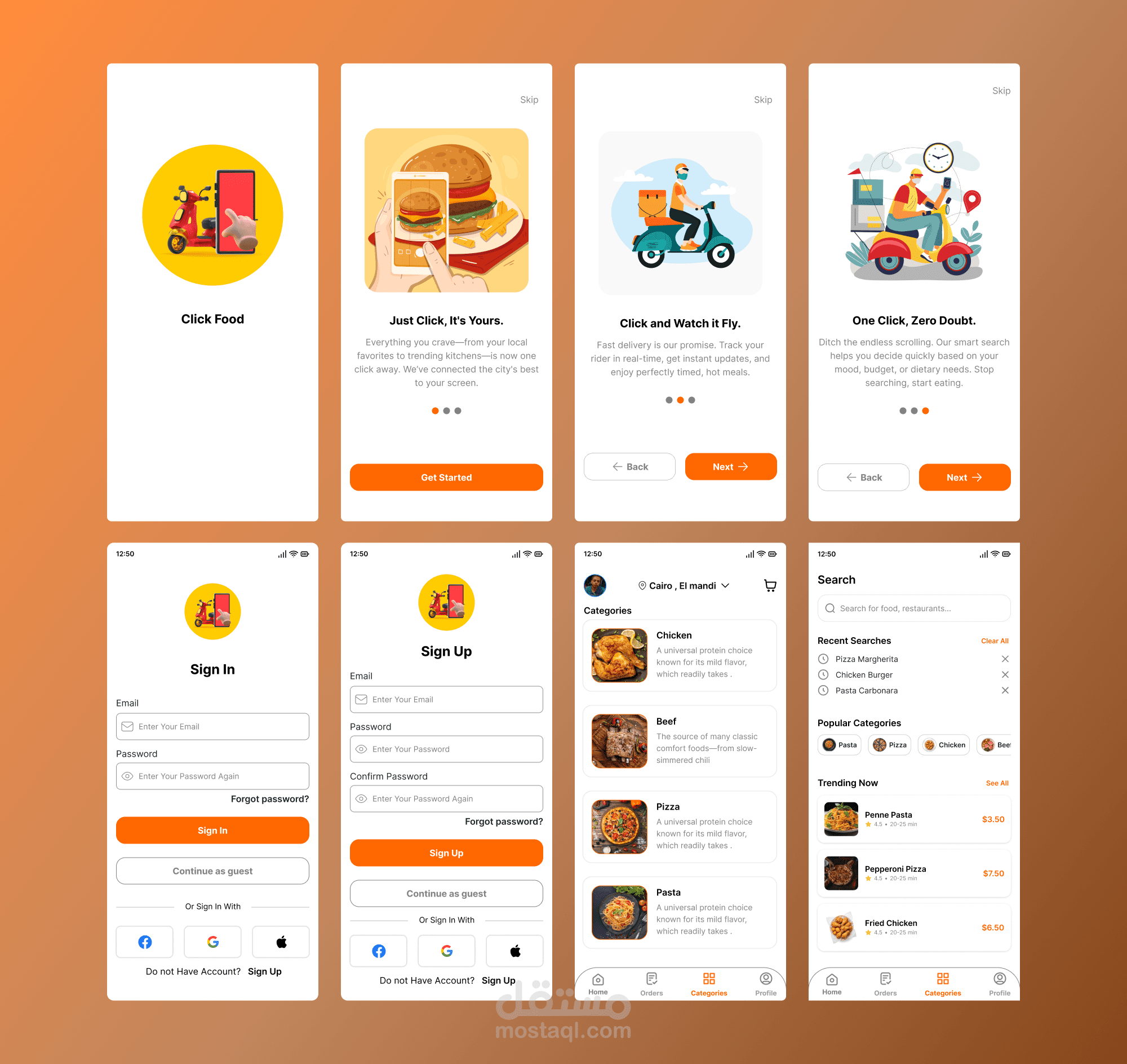 click Food -App