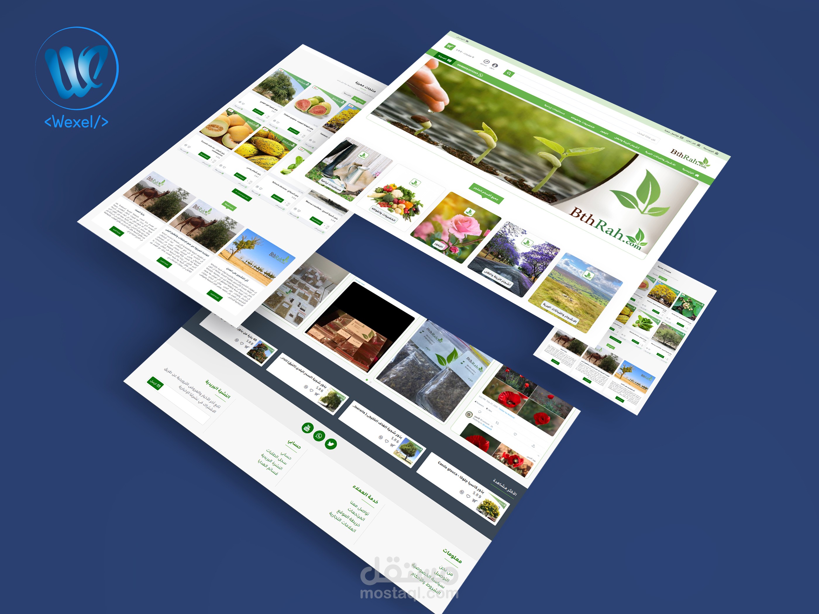 موقع بذرة opencart