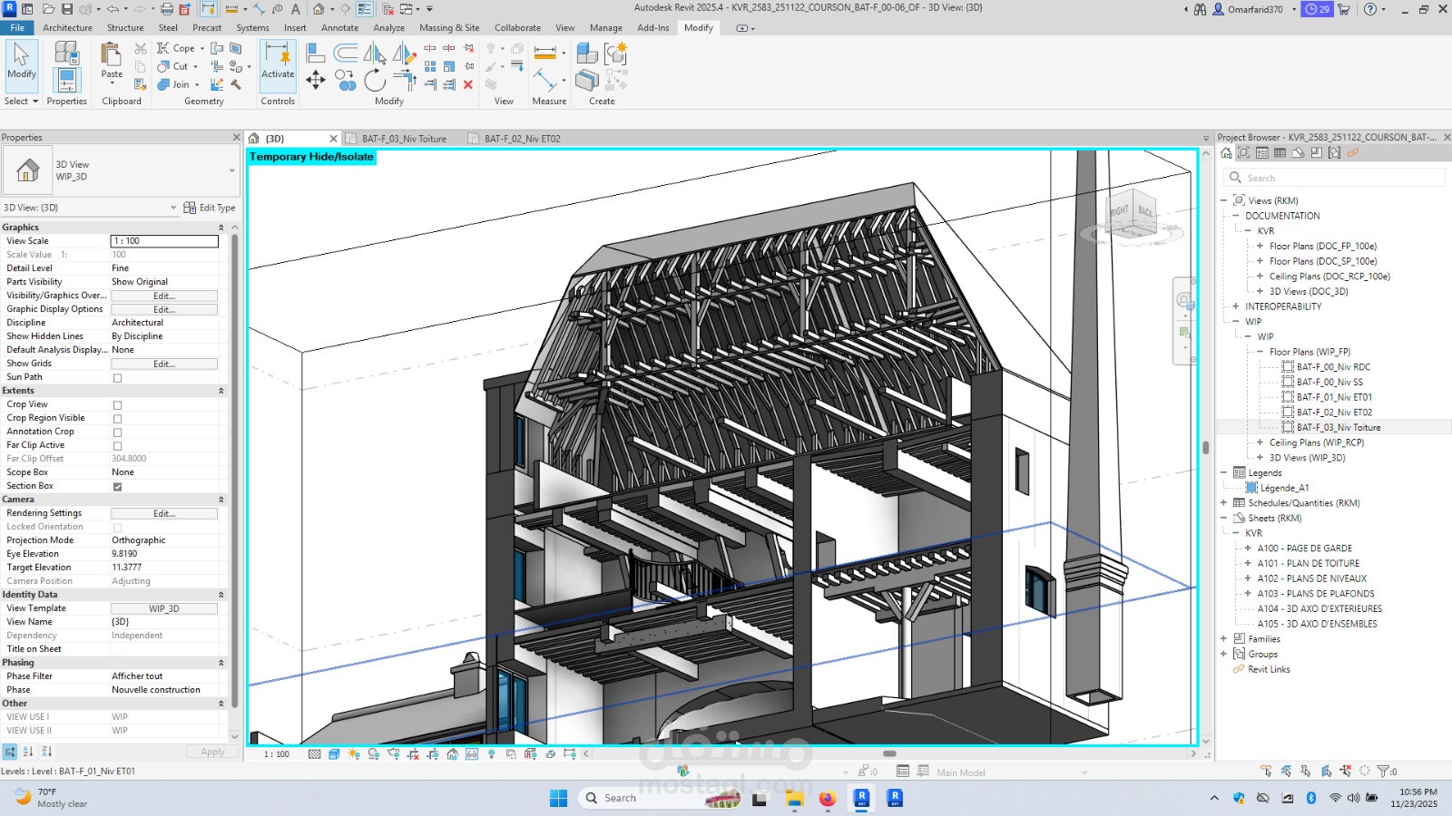Point cloud scan to BIM
