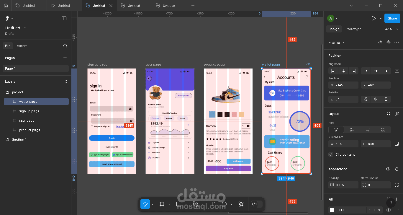 Part Of UI E-Commerce mobile application