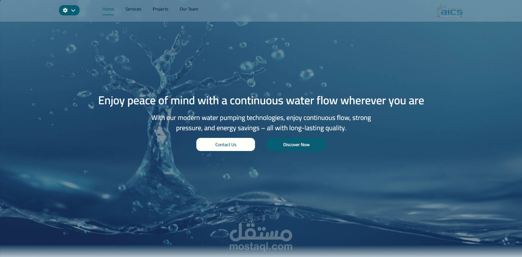 Frontend Engineer | بناء مواقع من الصفر بـ React و Vite و Tailwind
