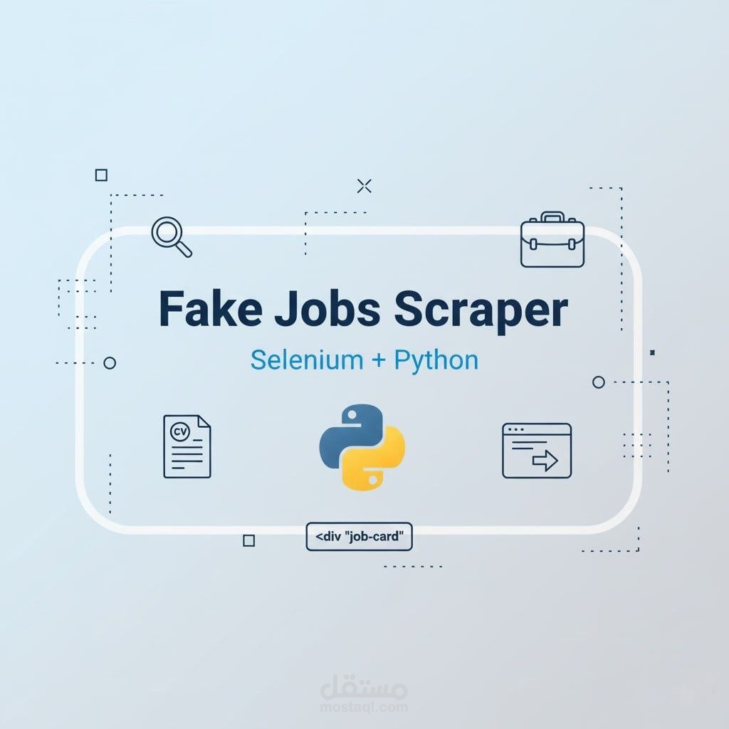 Fake Job web Scrabing