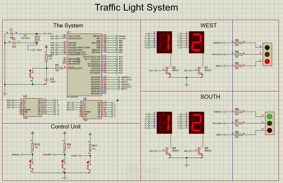 Traffic light system