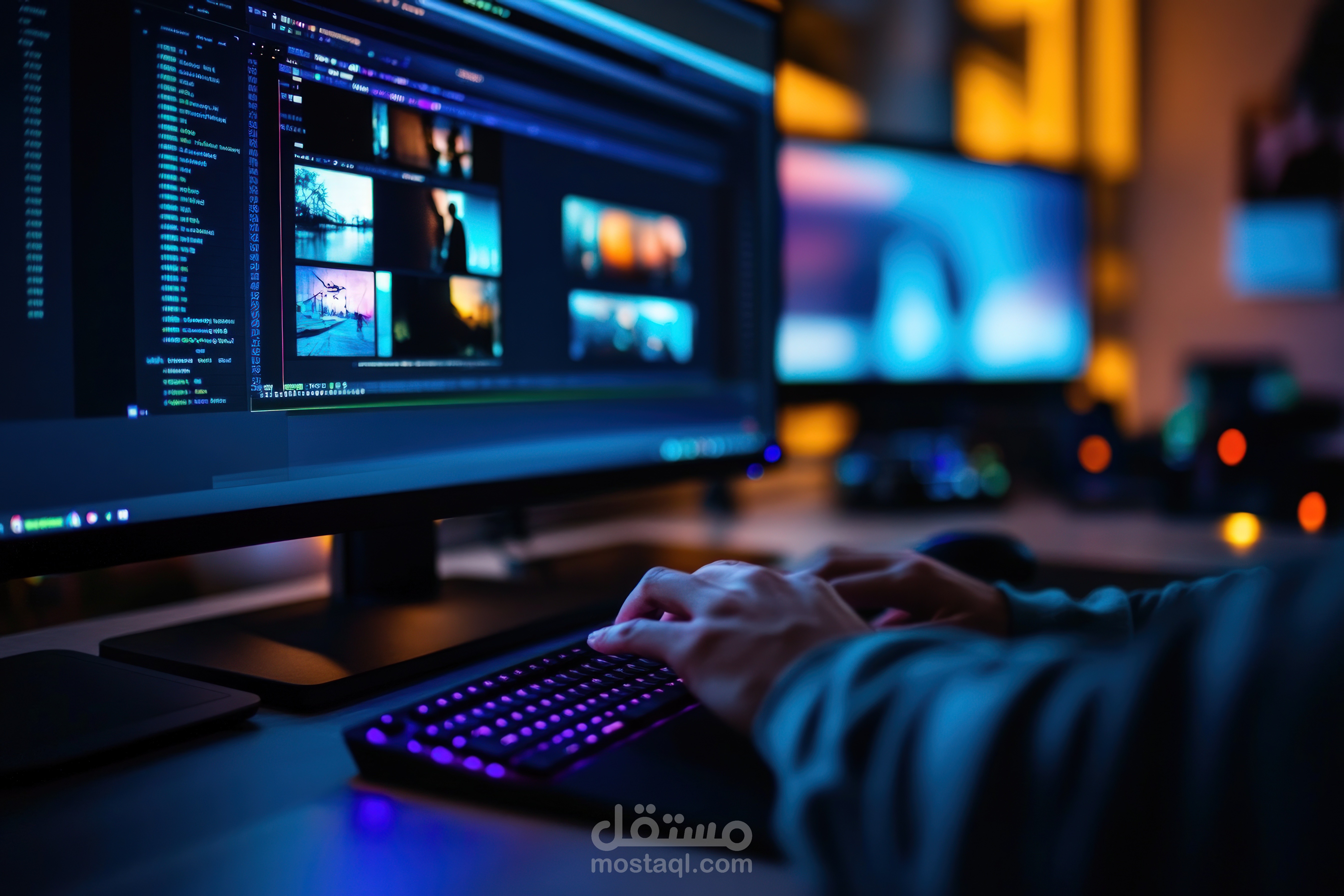 مونتاج احترافي للفيديوهات القصيرة (تيك توك - يوتيوب - محتوى)