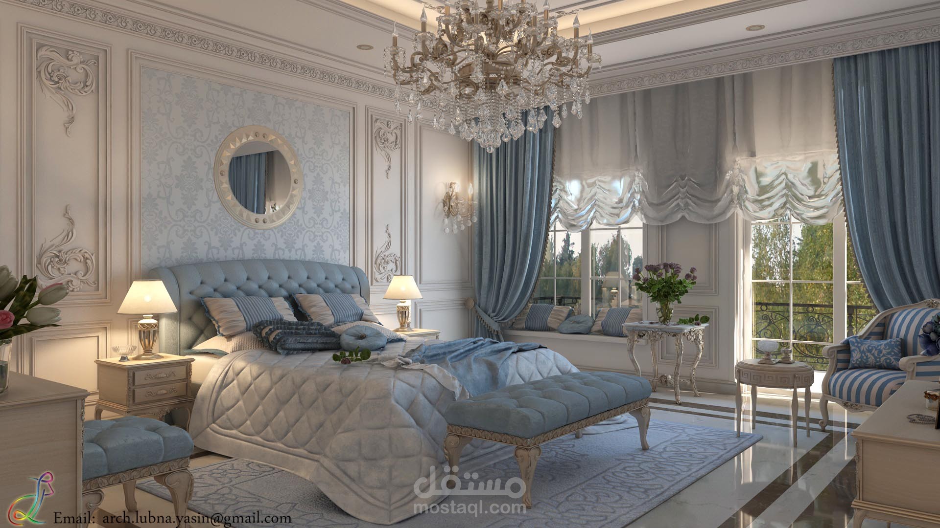 classic bedroom