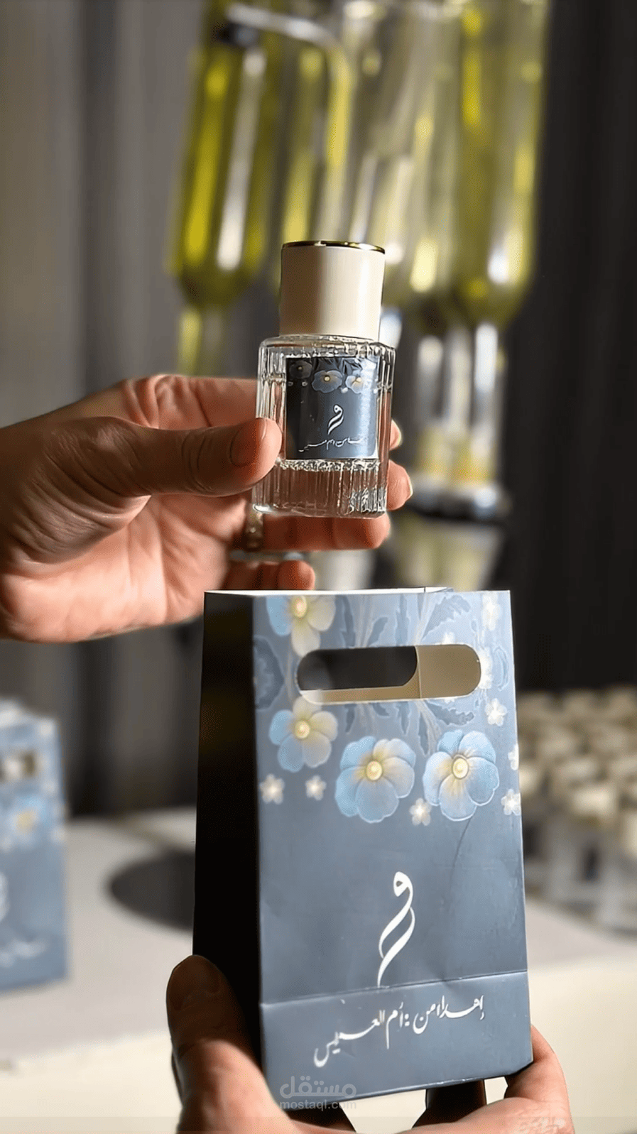 فيديو دعائي لعطور فيديو كامل بال AI