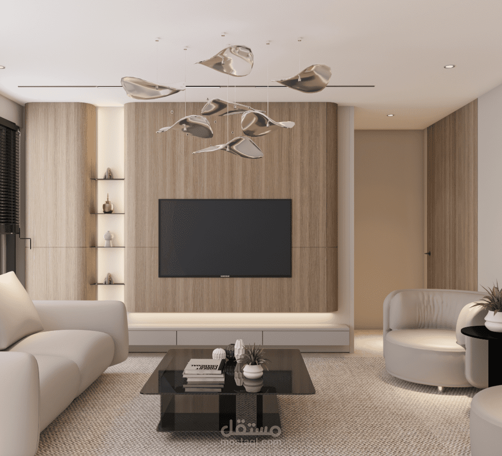 شقة فاخرة عصرية | تصميم داخلي واقعي