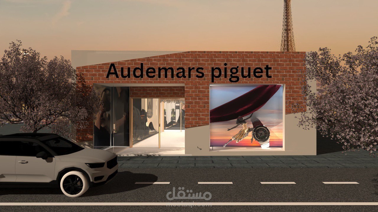 غرفة عرض ساعات ماركة عالمية