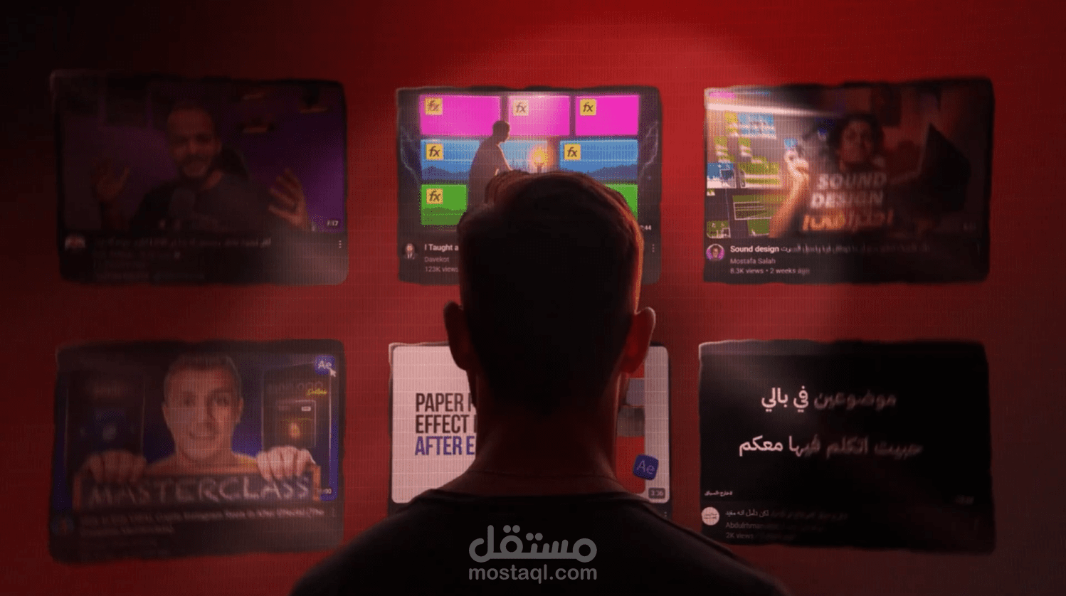 فيديو لليوتيوب, مؤثرات بصريه