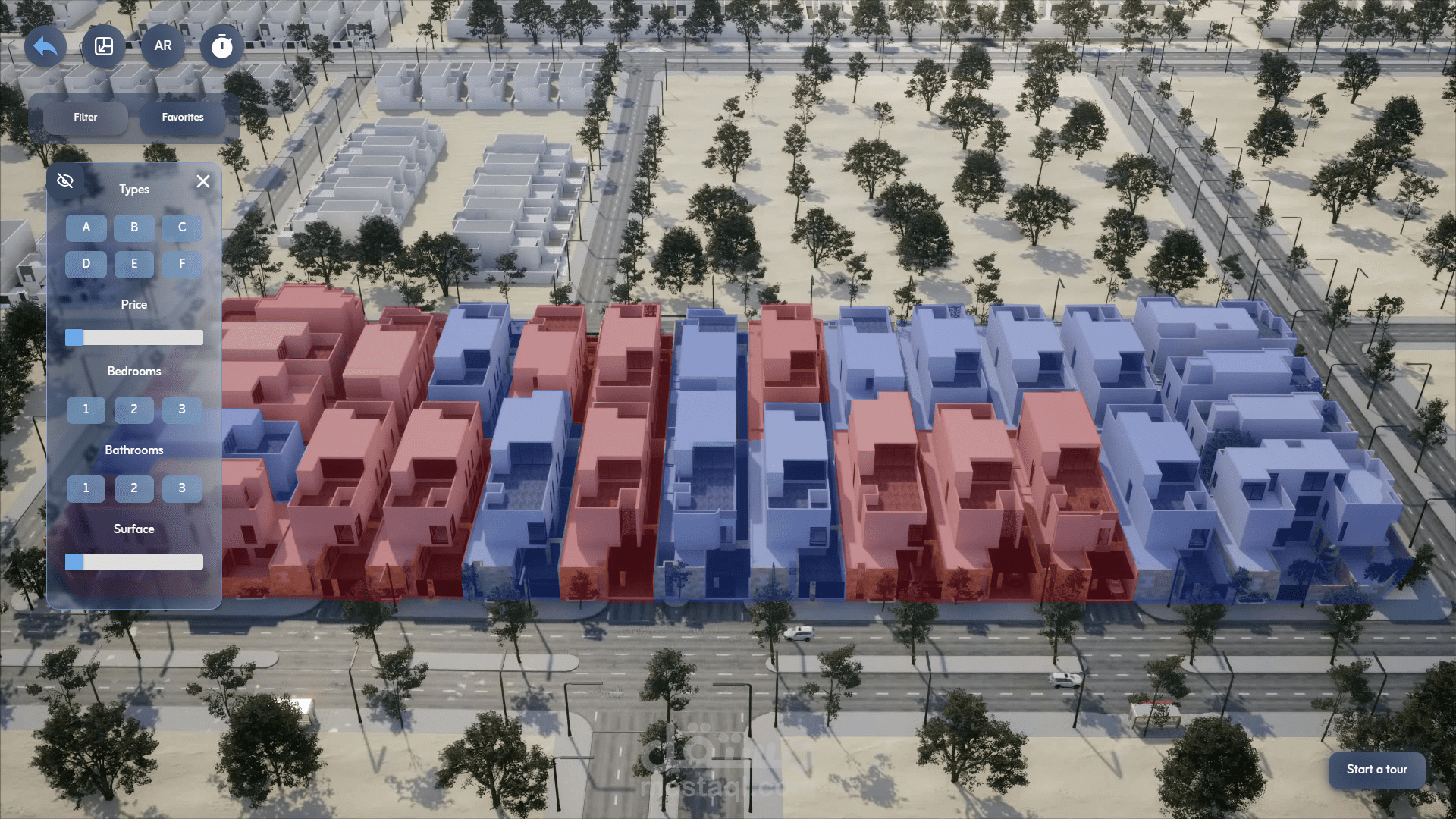 Virtual Twins – منصة عقارات تفاعلية بتقنية 3D وجولات افتراضية