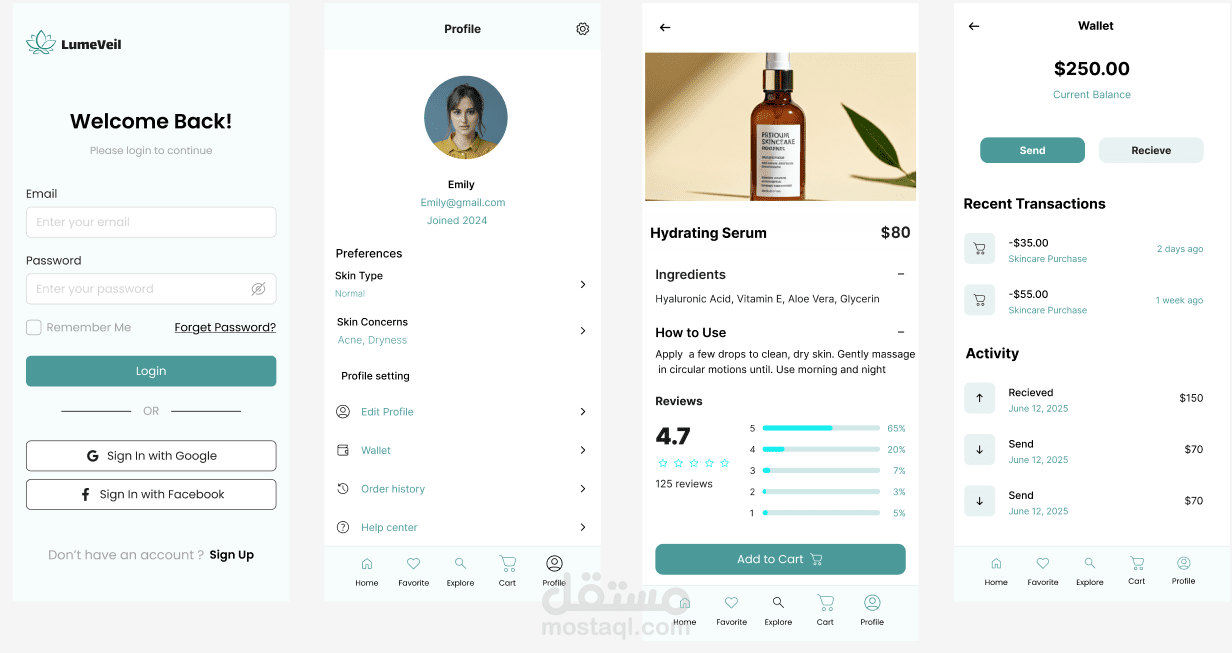 landing page