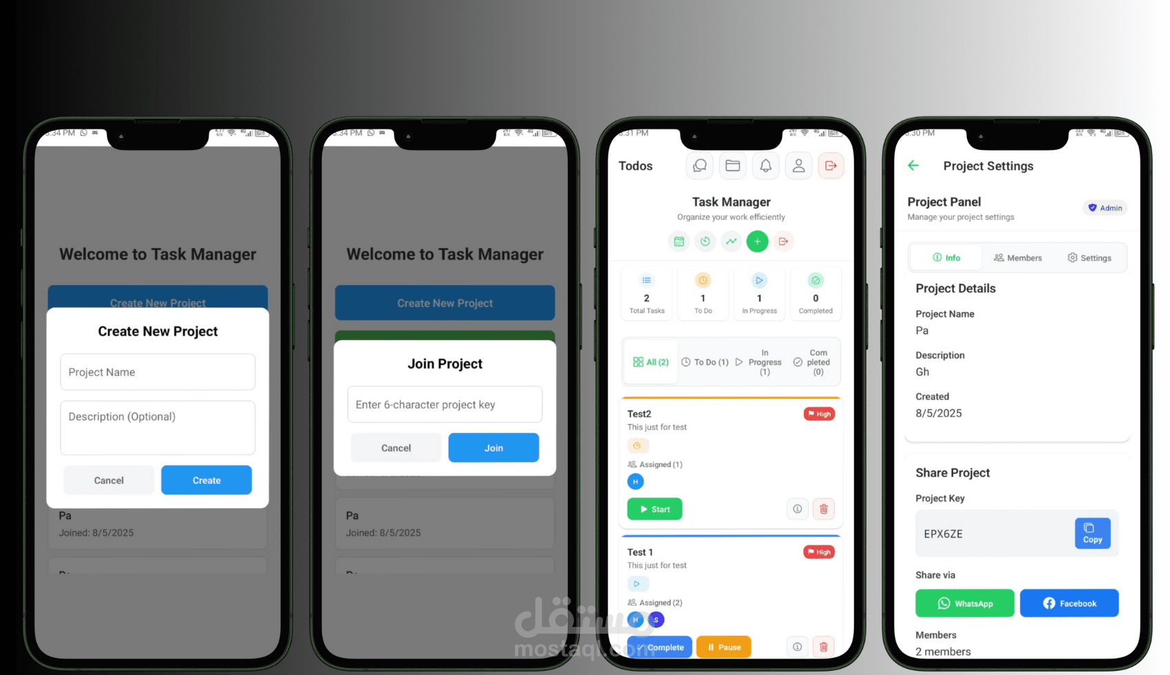 TaskFlow Manager