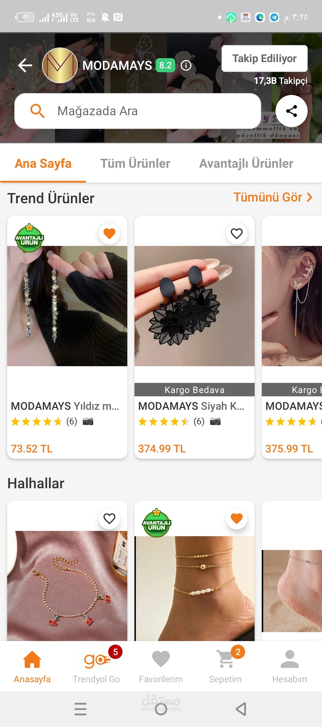 صاحب ومدير متجر على منصة ترنديول في تركيا