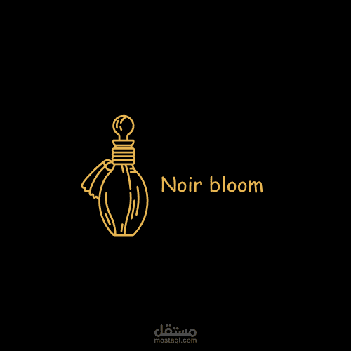عمل وهمي لشركة noir bloom للعطور
