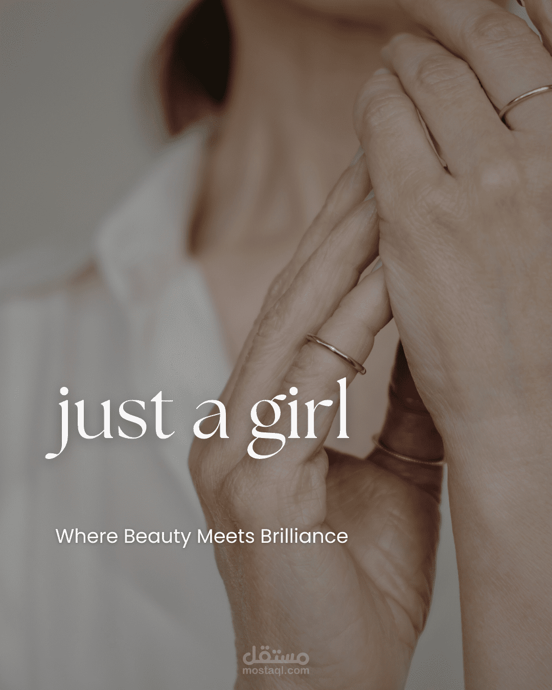 تسويق لمحل اكسسوارات اسمه just a girl