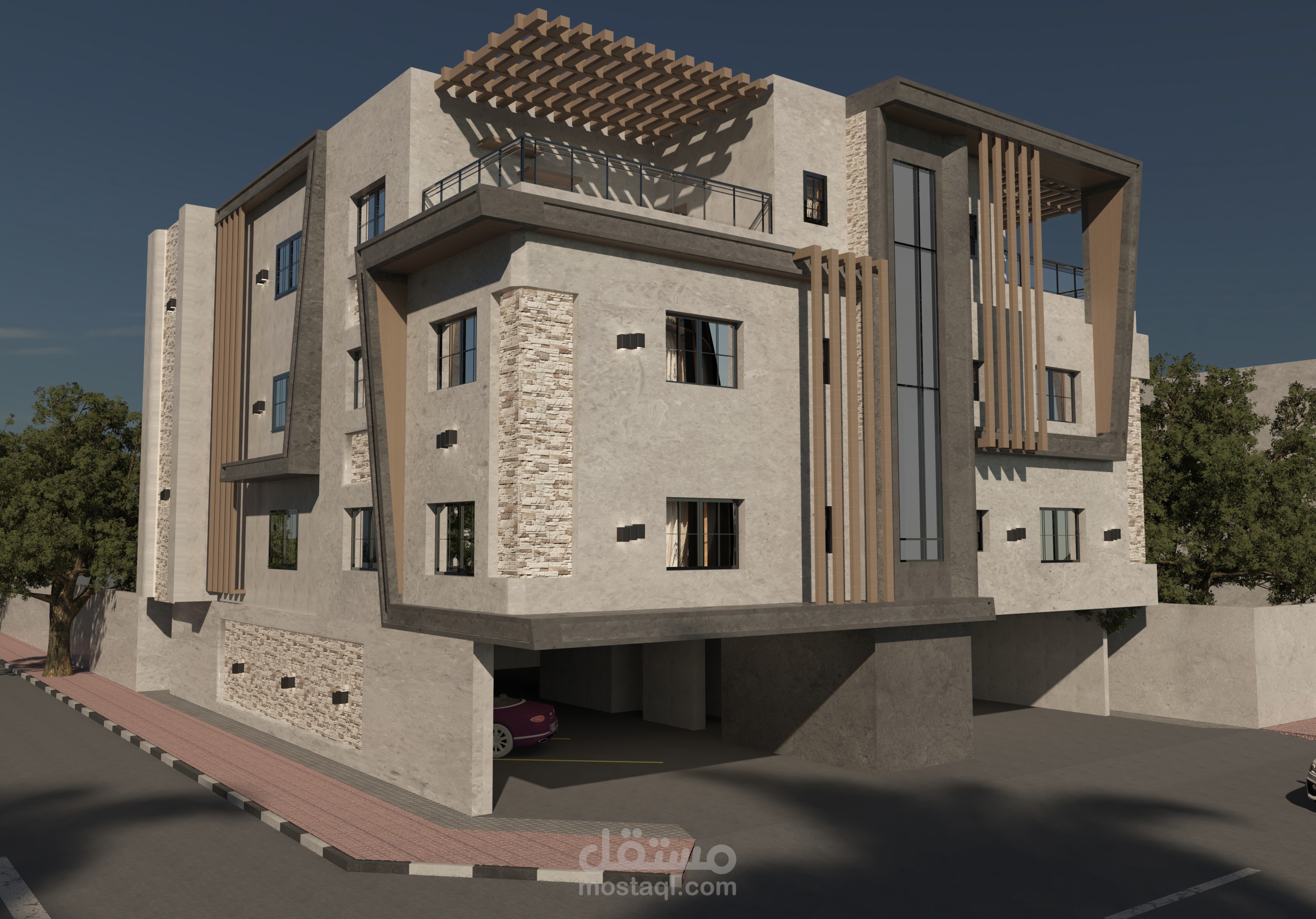 تصميم واجهة خارجية