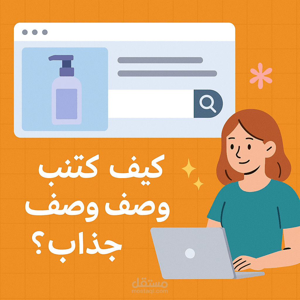 كيف تكتب وصف منتجات جذاب