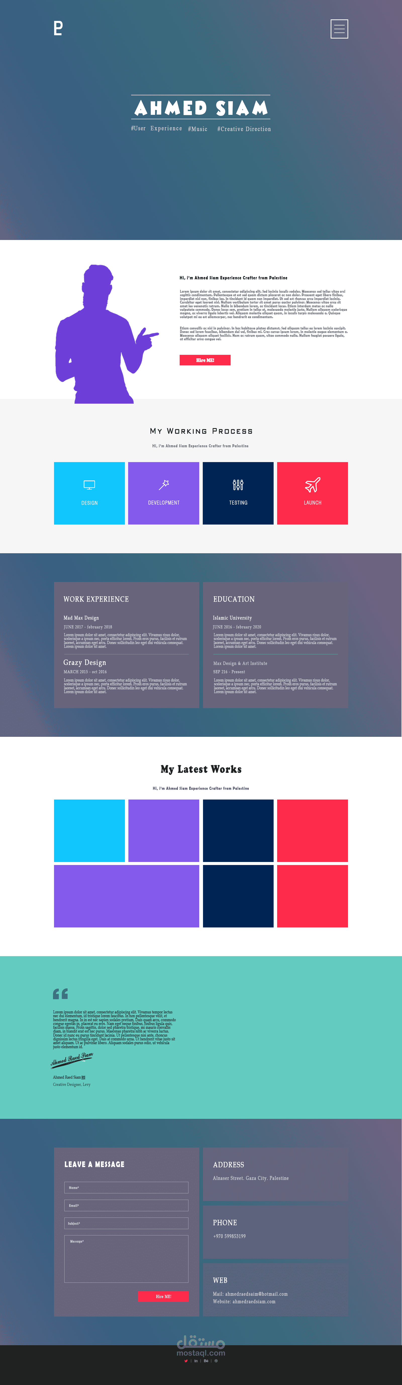 Personal website