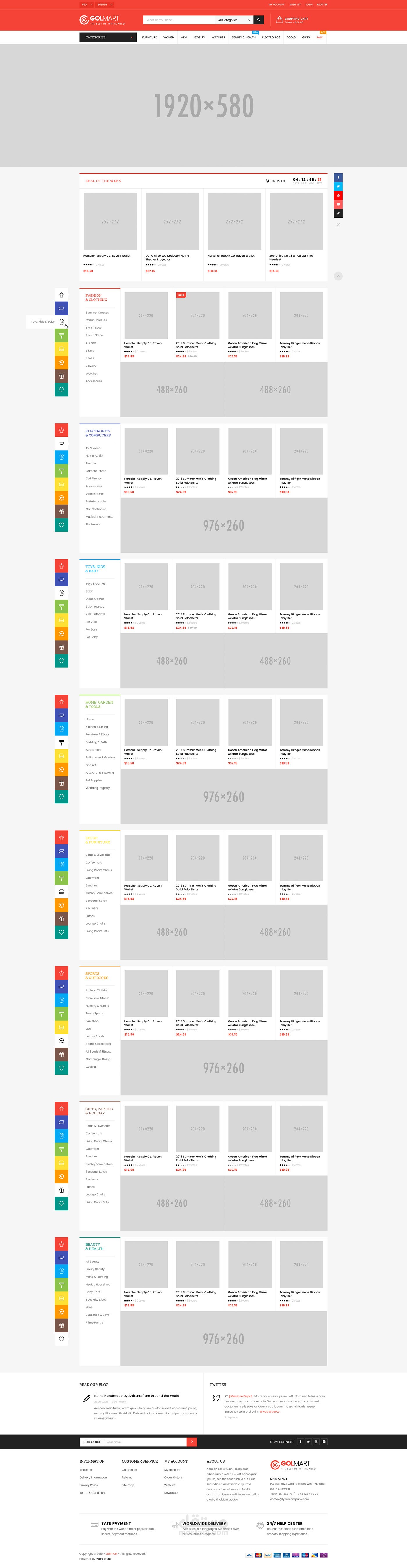 Commercial Website