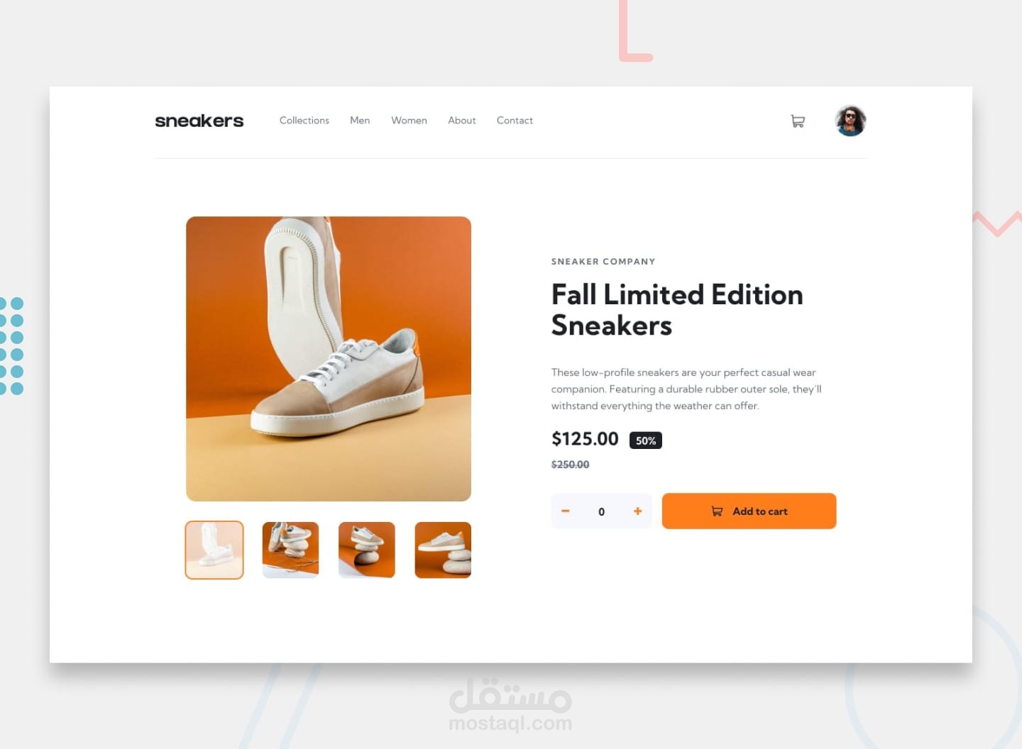 E-Commerce Product Page