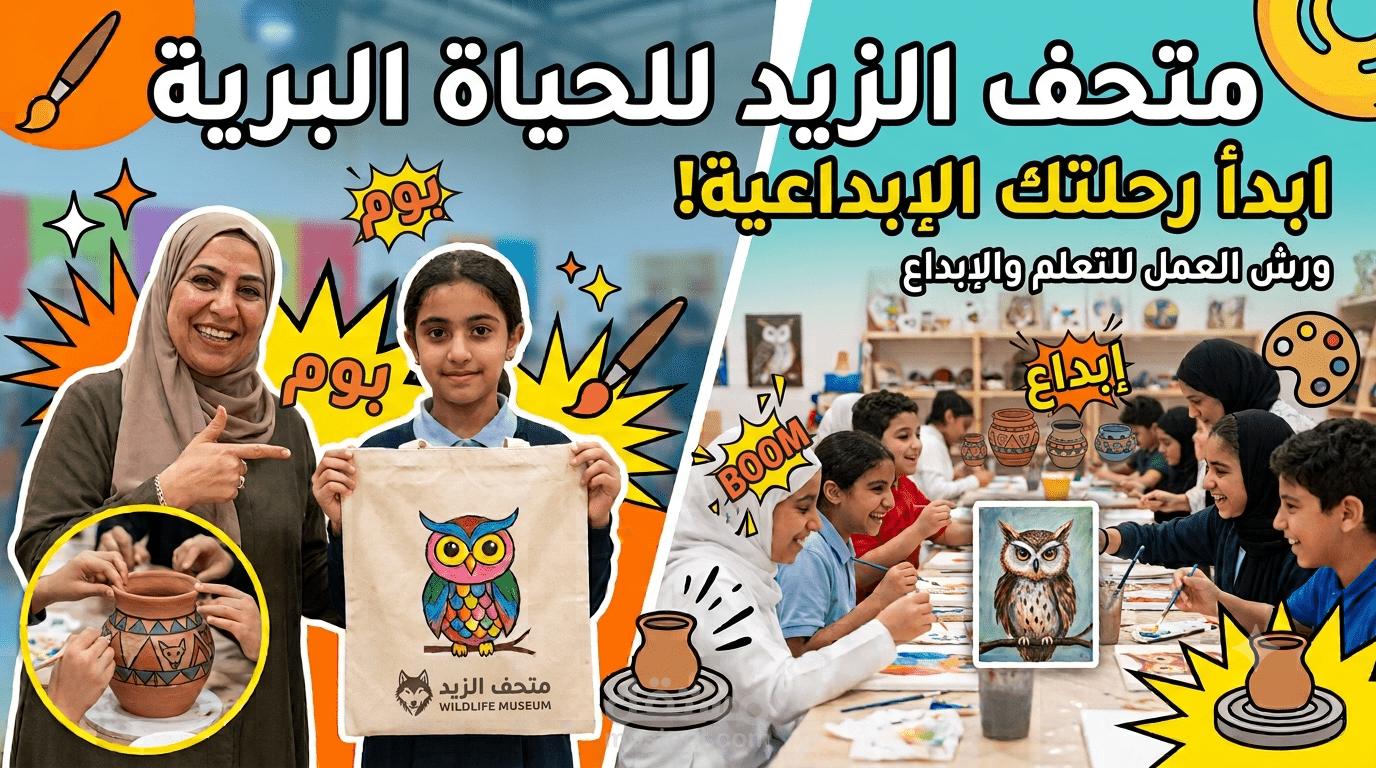 توليد فيديو بالذكاء الاصطناعي  لـ "متحف الذيد" بالإمارات
