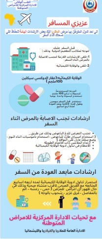 تصميم المنشورات التوعوية بامراض الملاريا والوقاية الكيماوية من الملاريا