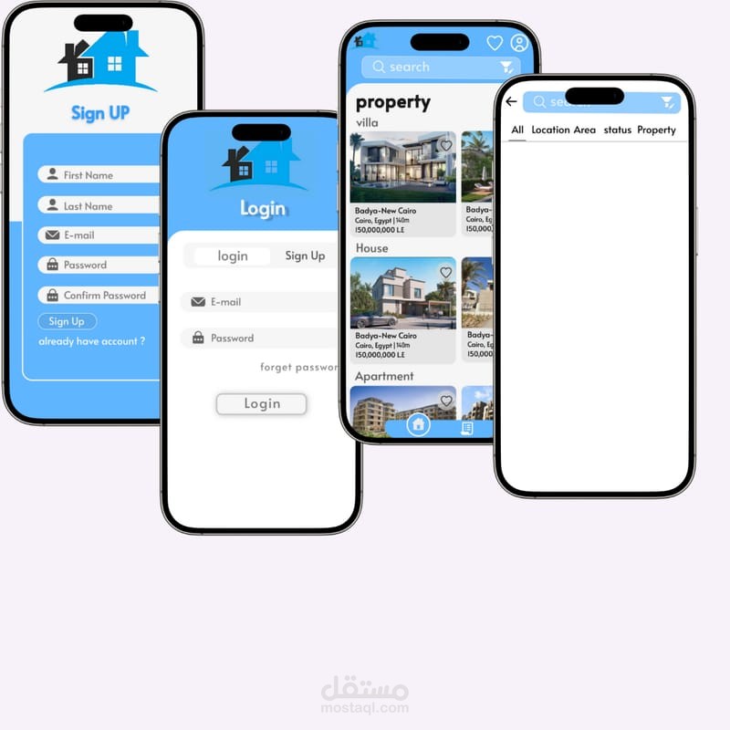 تصميم واجهات UI/UX احترافية باستخدام Figma لتطبيقات ومواقع الويب