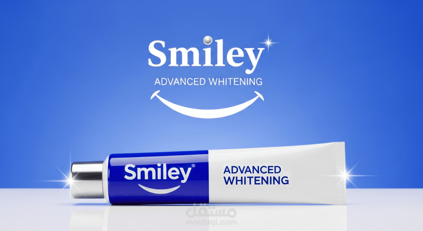 اعلان لمعجون اسنان "Smiley"