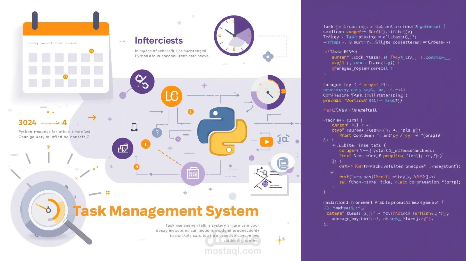 نظام إدارة مهام Task Management System باستخدام Python