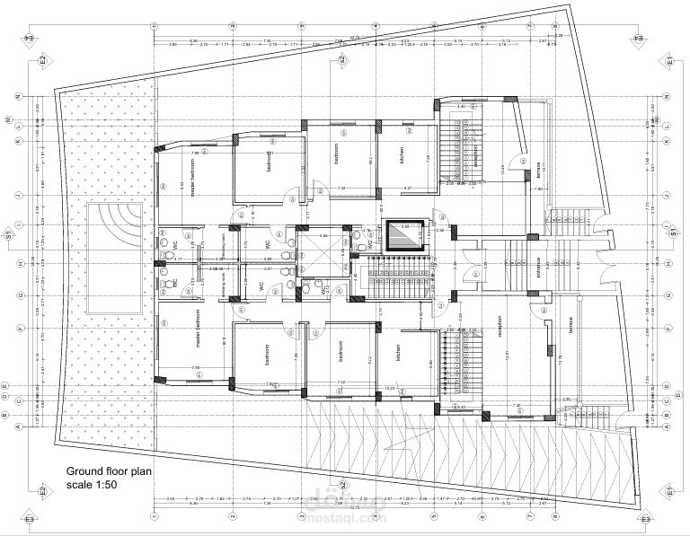 تصميم و تخطيط رسومات تنفيذية سكنية و تجارية