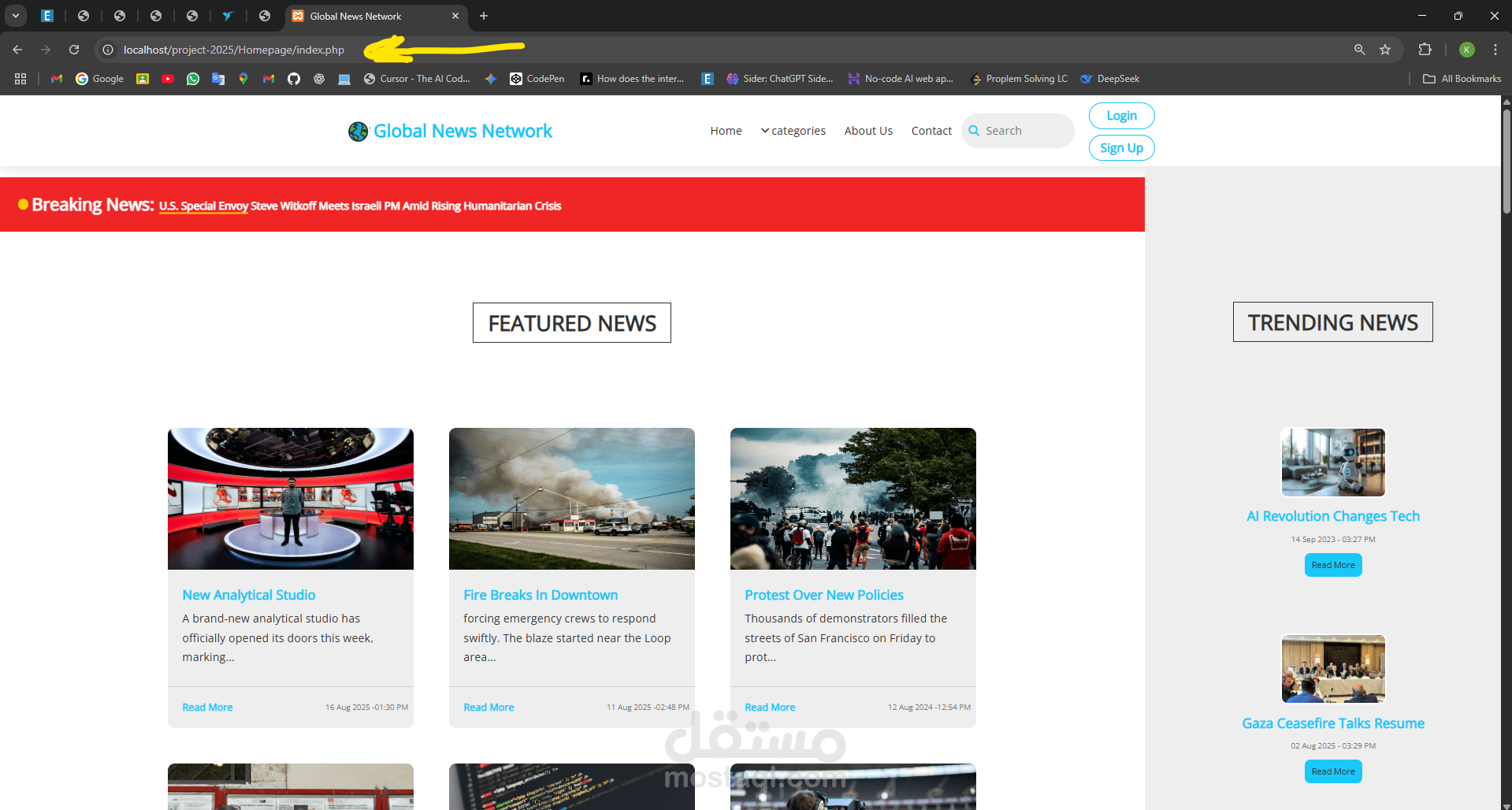 News Website