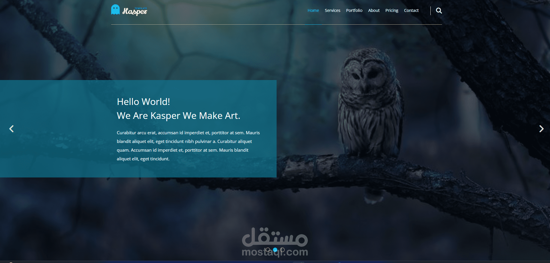 (Entertainment) Kasper Website
