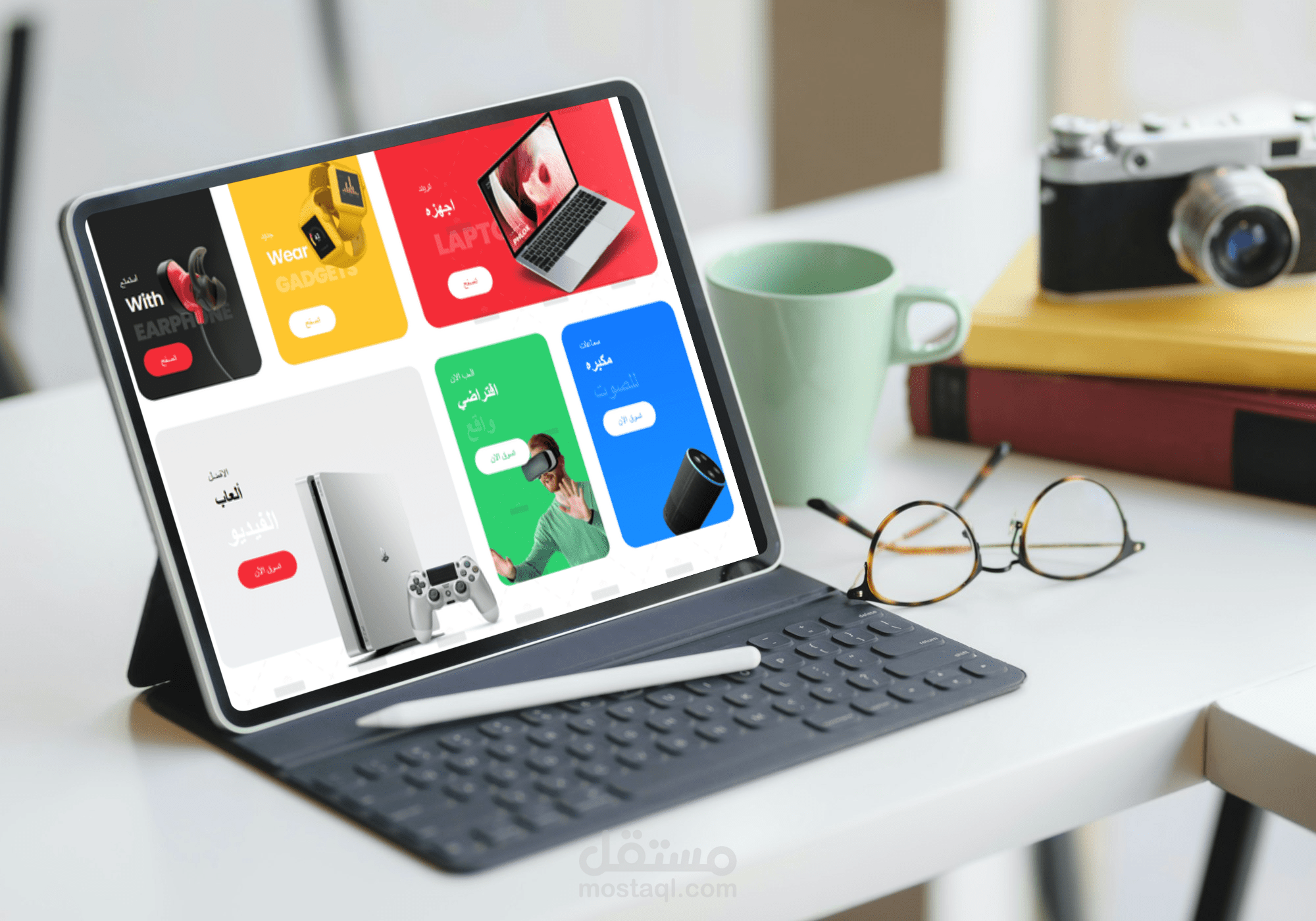 متجر الكتروني لبيع الاجهزه الالكترونيه