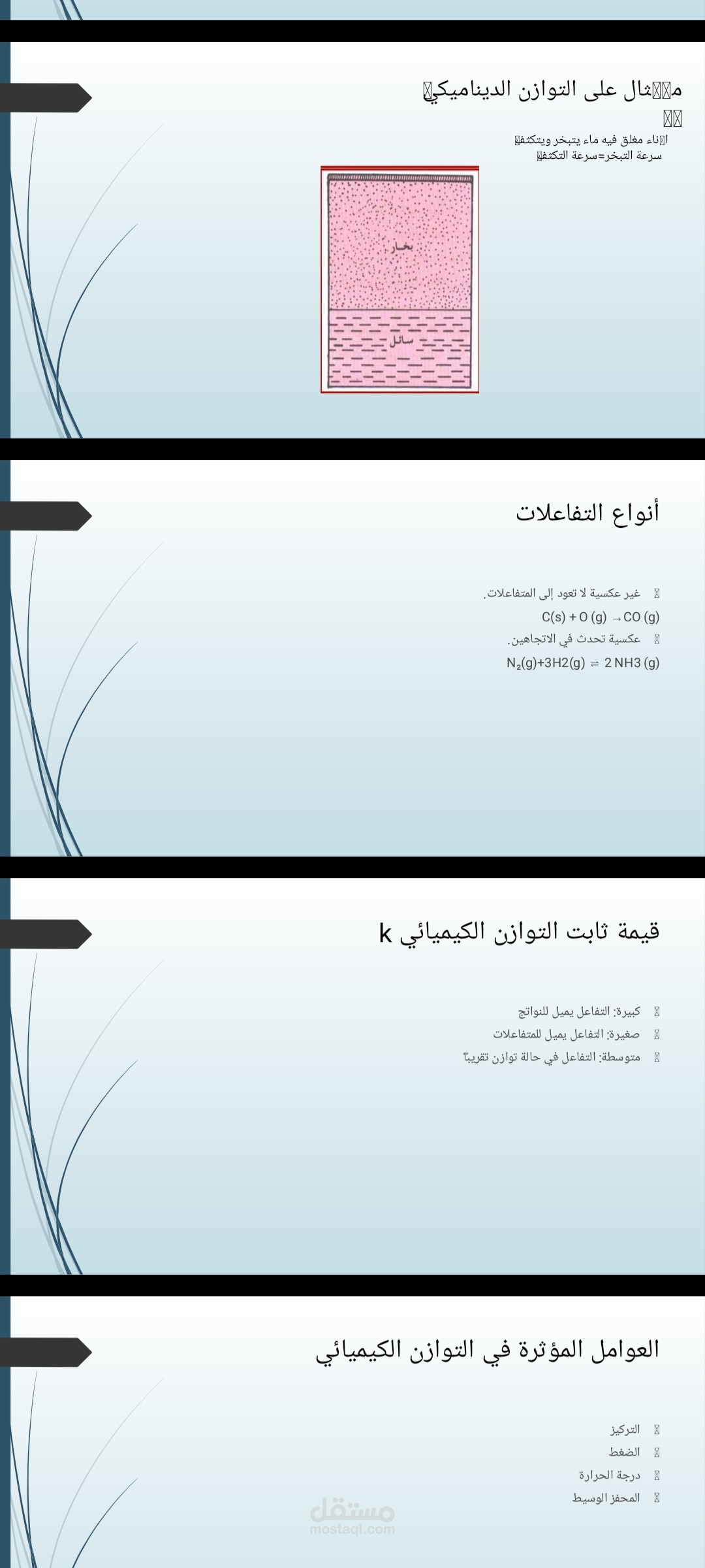 عمل عرض تقديمي لبحوث الأكاديمية الجامعية أو للعمل