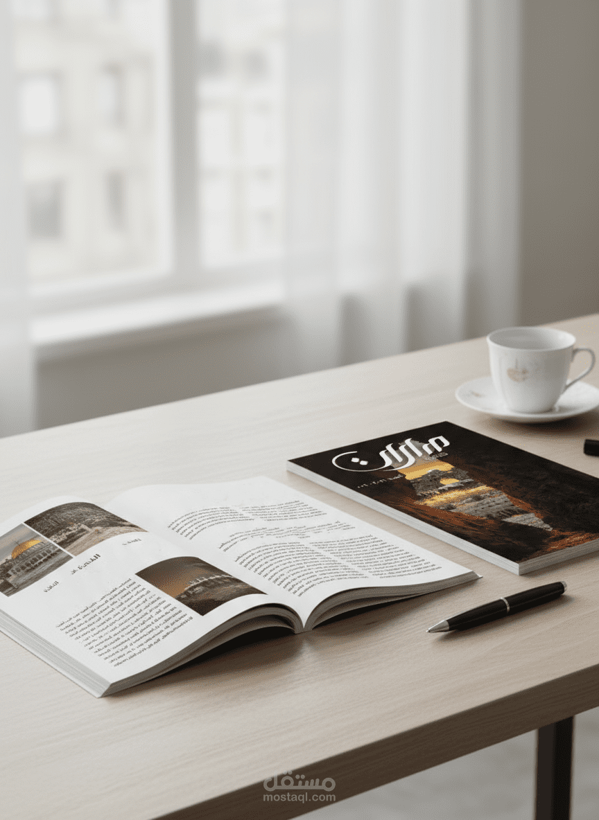 تصميم غلاف مجلة