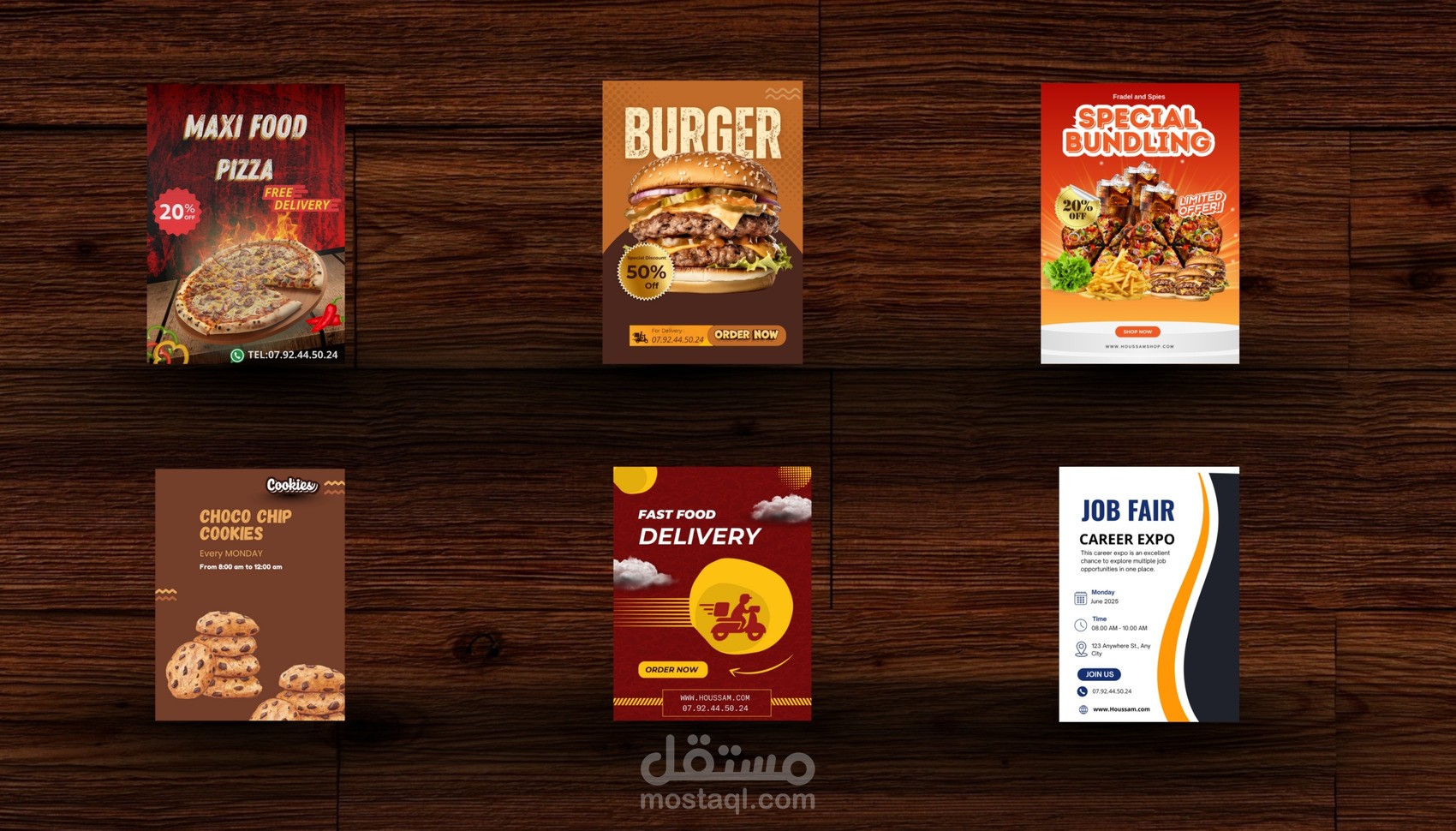تصميم بنرات إعلانية بجودة عالية