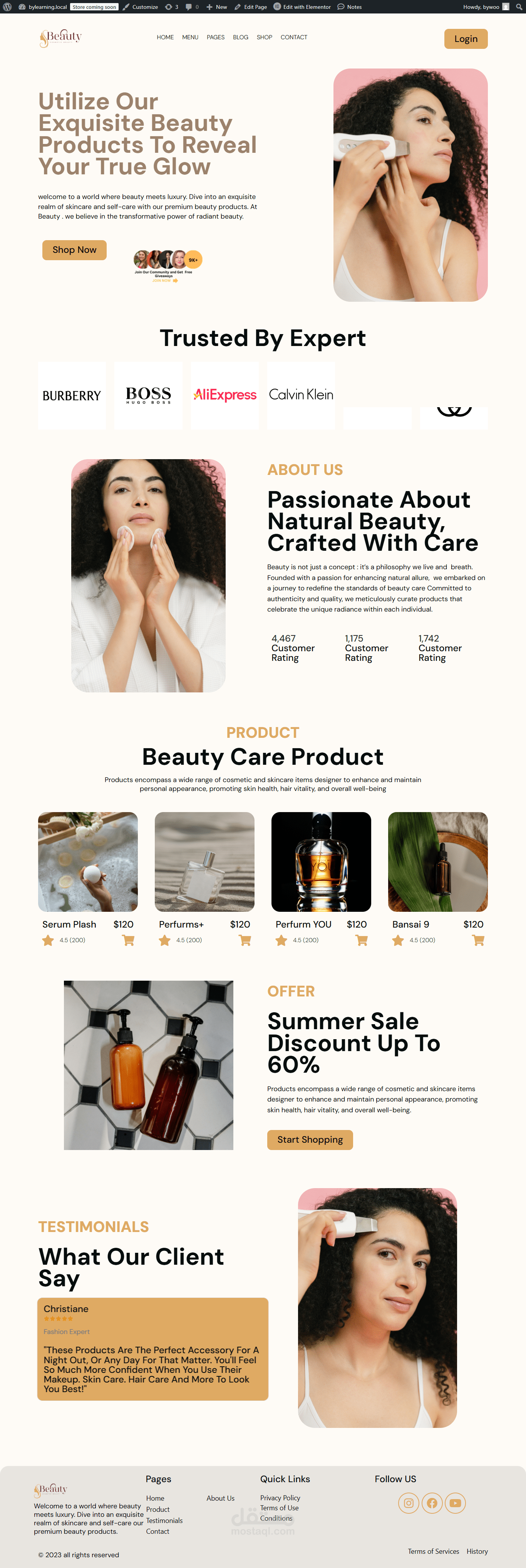 Beauty – منتجات تجميل فاخرة لتعزيز جمالك الطبيعي