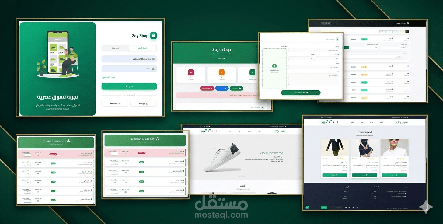 موقع متكامل zayShop