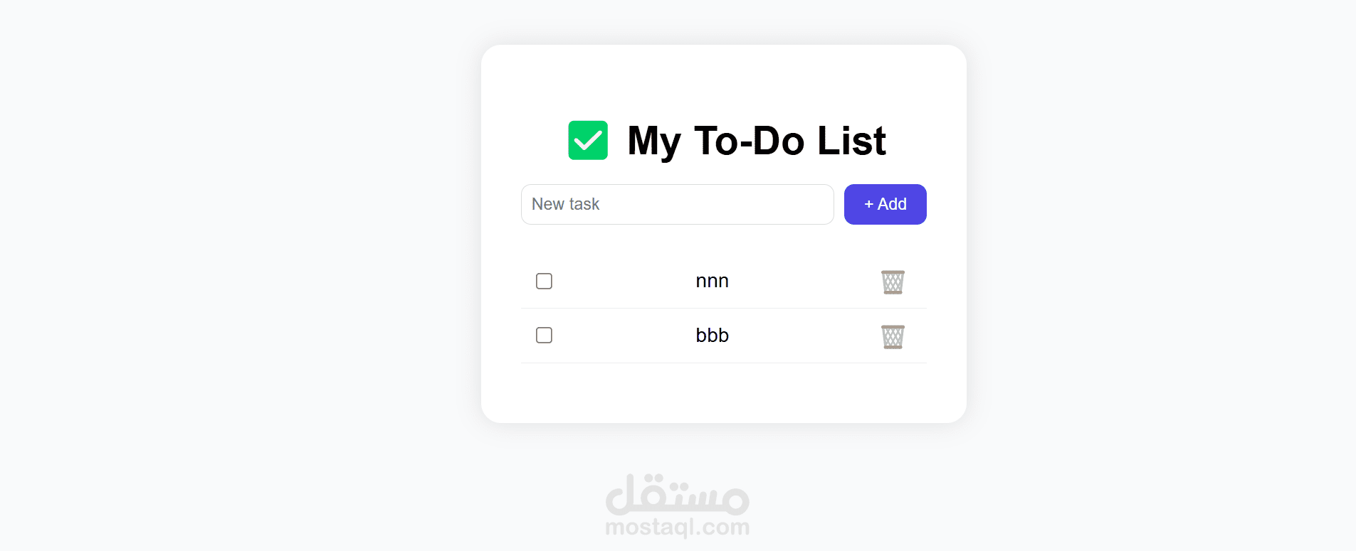 Todo List App